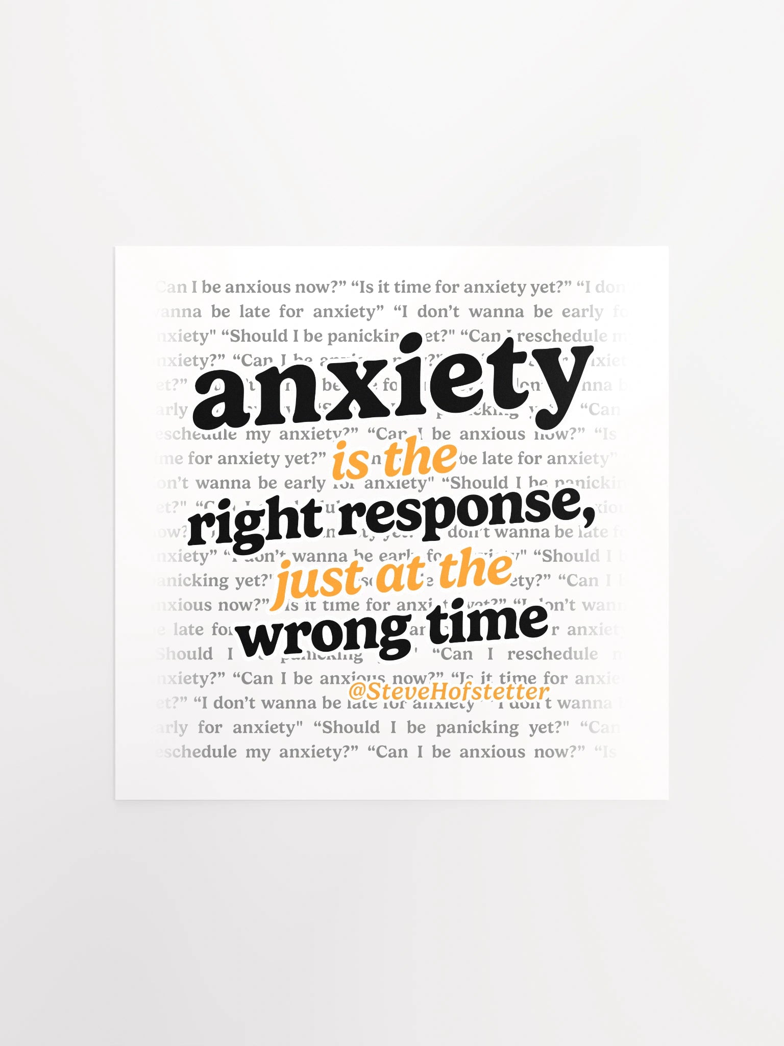 Anxiety