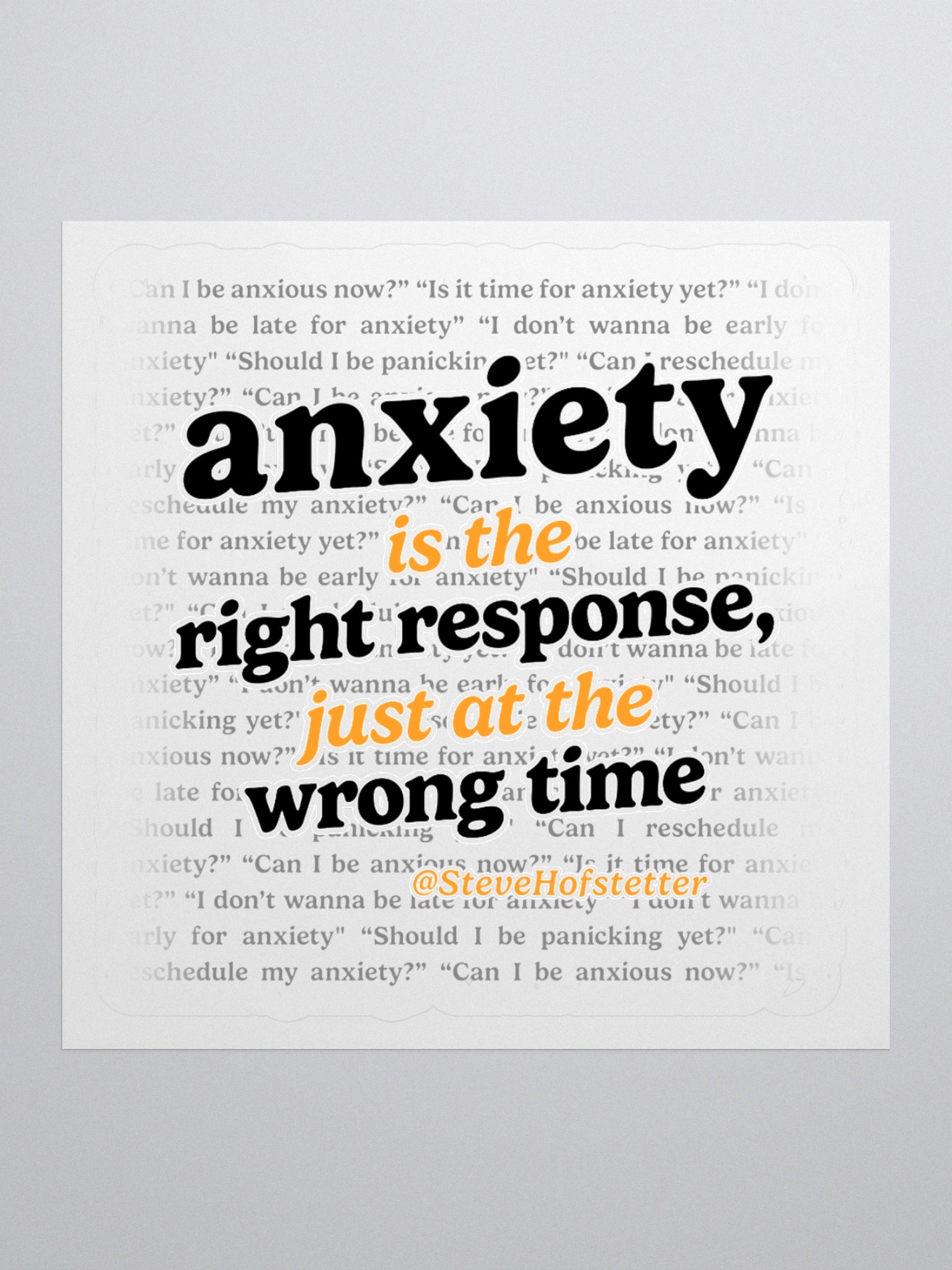 Anxiety