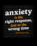 Sticker – Anxiety Is The Right Response